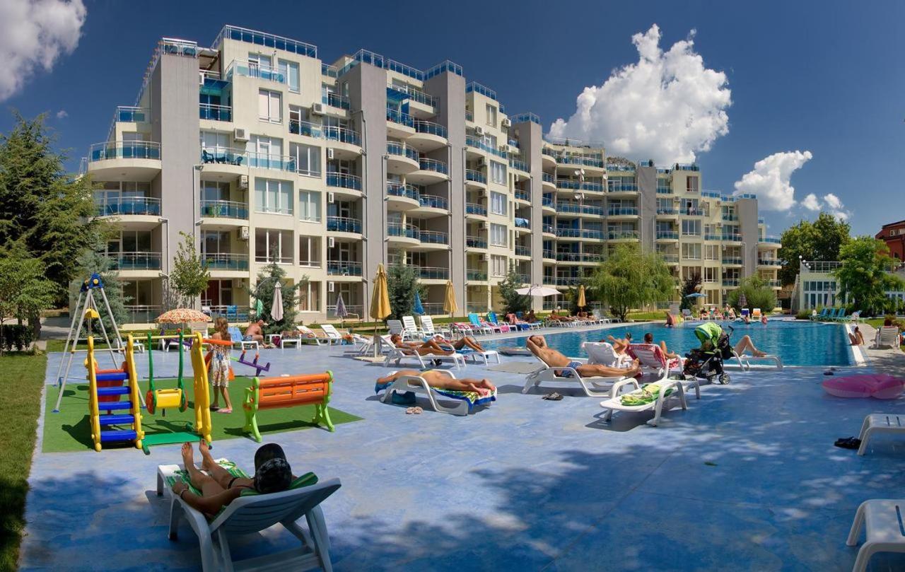 Oazis Sea View Apartment Ravda ภายนอก รูปภาพ